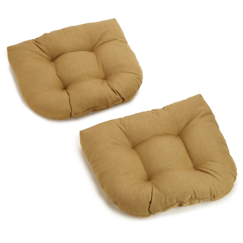 Outdoor 5'' Seat Cushion, Wheat