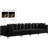 Tremblay 138" Velvet Square Arm Modular Sofa-87475420