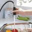 Robinet de cuisine rétractable à poignée simple avec accessoires-70307260