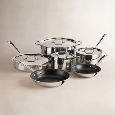 All-Clad D3™ 10-Piece Non-Stick Cookware Set