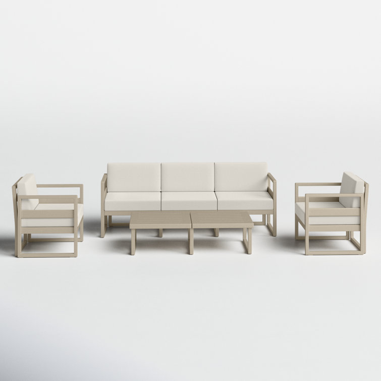 Lane 4 - Piece Sofa Seating Group with Cushions