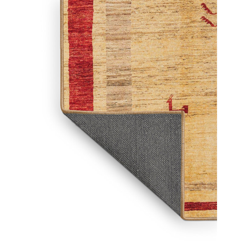 Tapis multicolore abstrait Gwadus, Rectangle de 5 pi x 8 pi