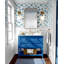 Fifty States Hydrangea 10' L x 24" W Peel and Stick Wallpaper Roll-89312438-86317083