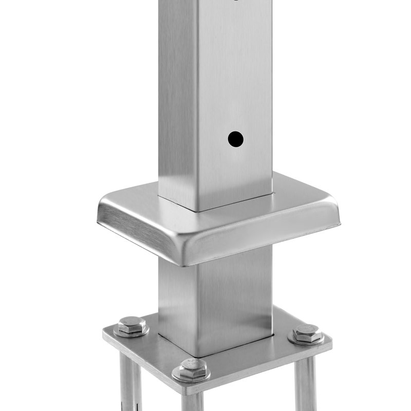 VEVOR Cable Railing Post, Silver