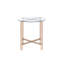 Table de bout en verre
