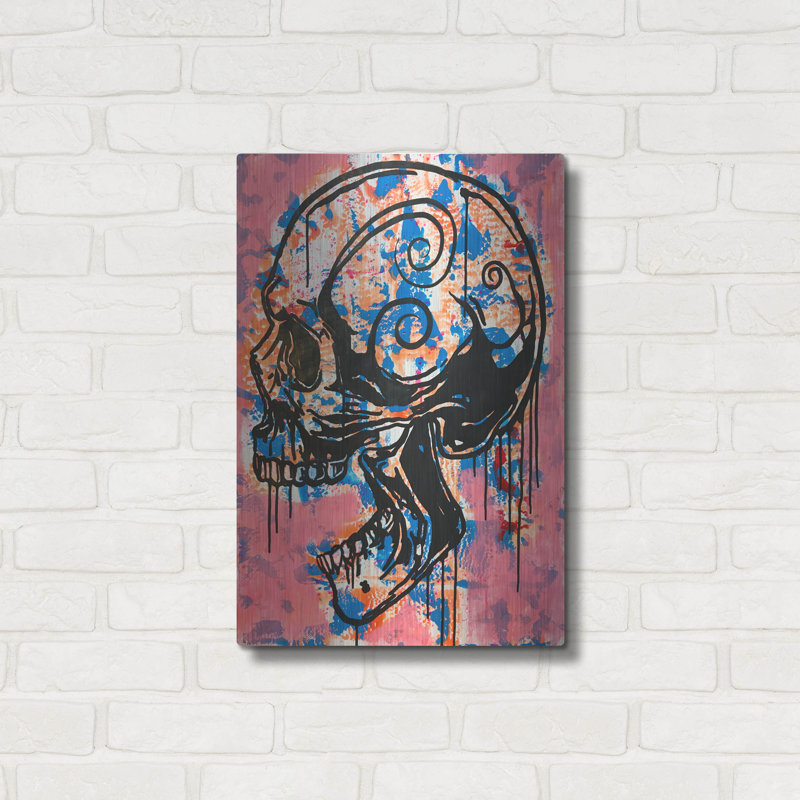 «Screaming Skull 1» par Dean Russo, H 24 po x l 16 po