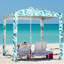Parasol de plage - Protection Uv50 +, installation facile, sacs de sable pour la stabilité, assemblage rapide des sacs de pique-nique protégés, parasol stabilisé avec sacs de sable, amusant
