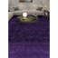 Wool Oriental Area Rug in Purple