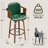 26'' High-back Swivel Bar Stool With Footrest Set Of 2-1579447788-1579447779