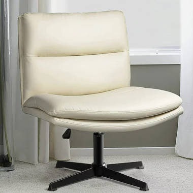 Arrow Sewing Chair White Riley Blake fabric on Blue 7019W