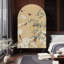Armoire-penderie à double porte arquée