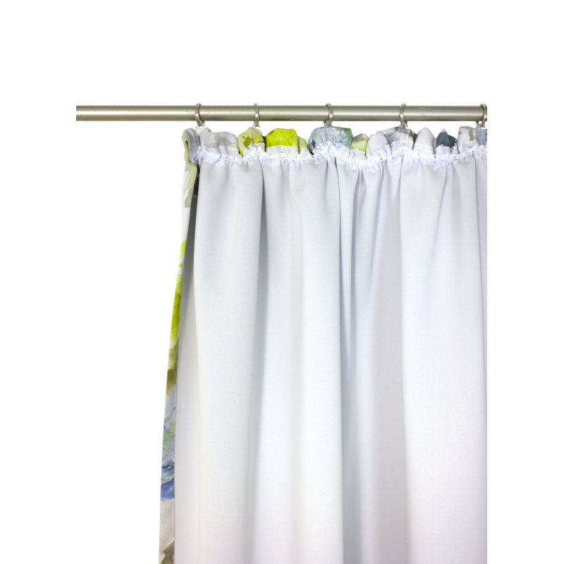 Bartling Room Darkening Curtain Single Panel, Blue, 145cm Width x 245cm Drop