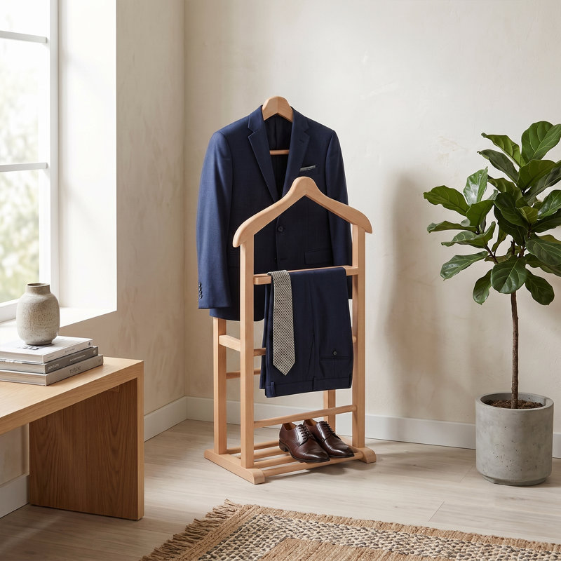 Classic Wood Valet Stand