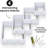 4 Cube Intersecting Floating Wall Shelves, Easy-To-Assemble Decorative Storage Solution For Living Room, Bedroom, Office, Durable MDF Laminate Design-227965501