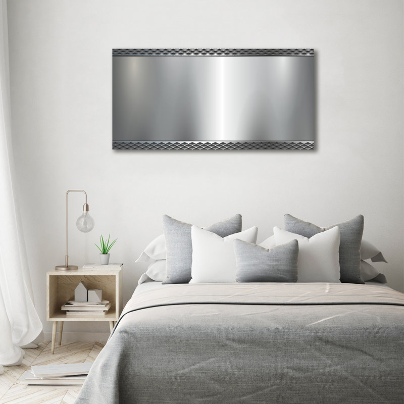 Metal Background - Wrapped Canvas Print