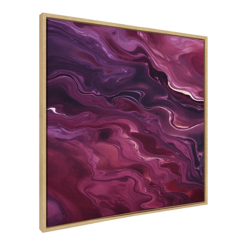 Tonal Abstract by The Creative Bunch Studio Framed Canvas Wall Art Print