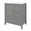 Meuble-lavabo 30 po - Meuble-lavabo moderne avec lavabo-156501129
