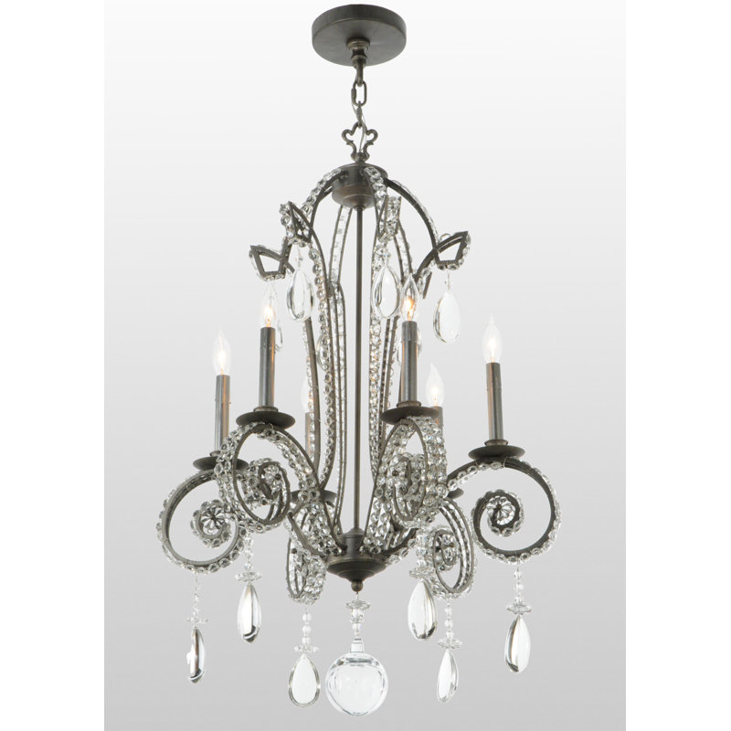 Lustre 6 lumières l 24 po Lucerne