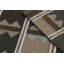 Scandinavian Wool Geometric Area Rug in Beige, Brown, Blue