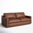 Belgrade 84'' Top Grain Leather Sofa-2091622729