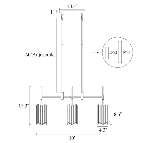 Dimensions du produit