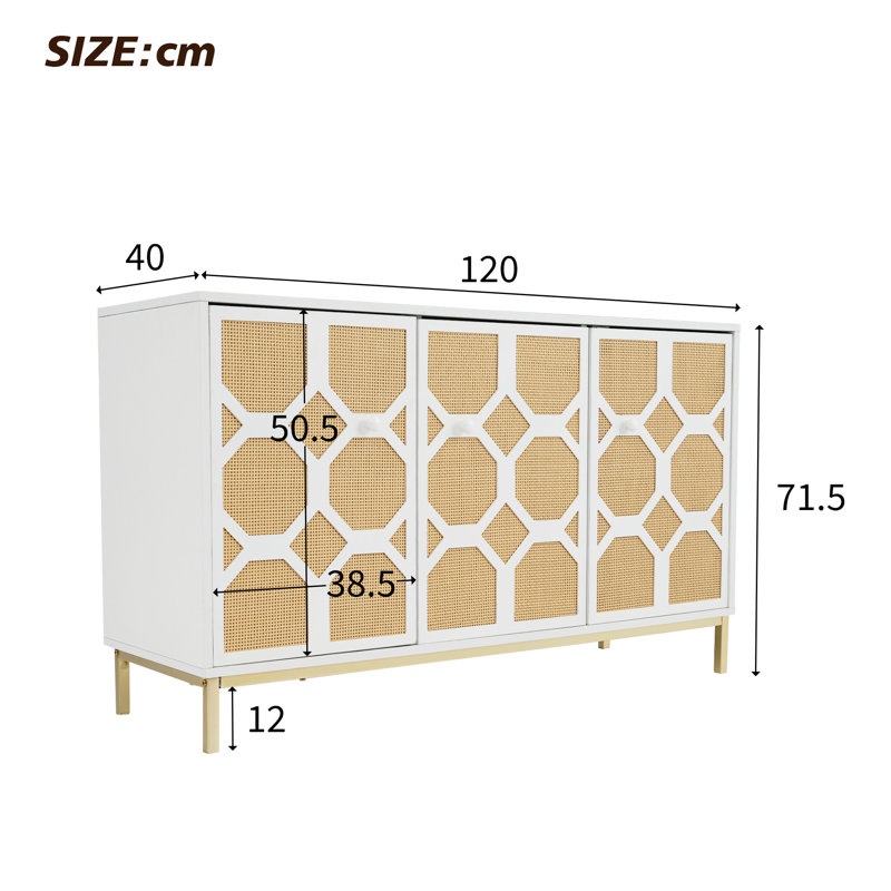 Ambrosane 120cm Sideboard