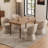 Modern Upholstered Dining Chairs, Boucle Fabric Swivel Barrel Chairs, Wingback Side Chairs, Vanity Chairs-1518962893