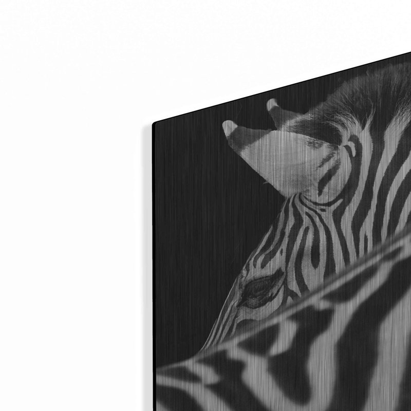 "Zèbre III" par Debra Van Swearingen, H 12 po x l 12 po
