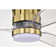 Murdo Sleek Modern 3-Blade Led Lighted Ceiling Fan With Remote