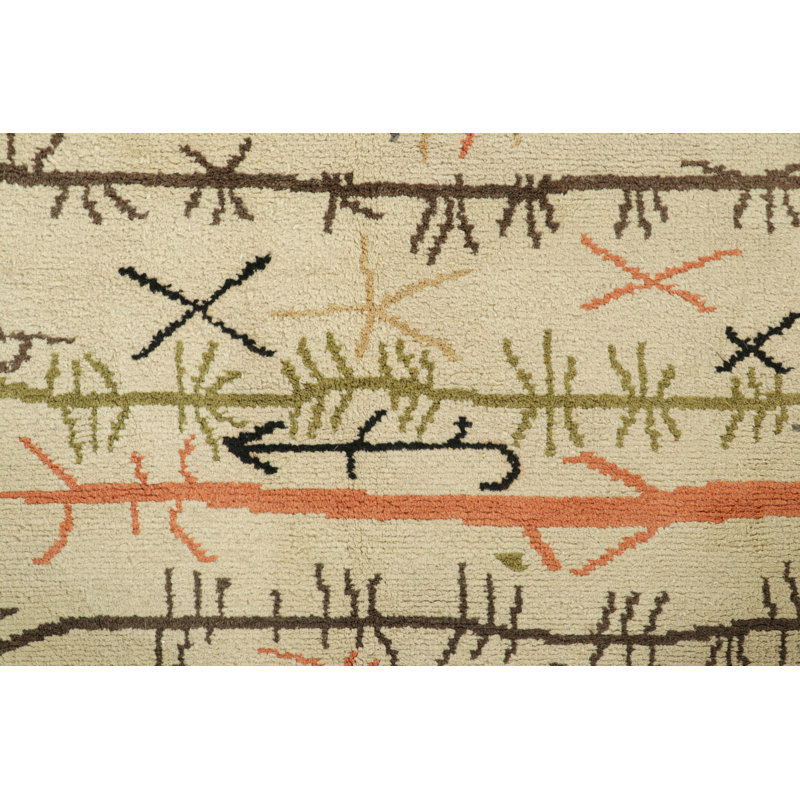 One-of-a-Kind 6'4x7'10 Hand Knotted Area Rug