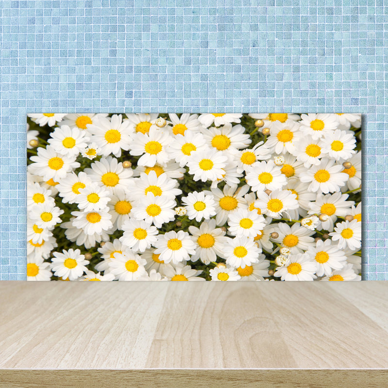 Lucias 50cm W x 100cm L Glass Peel and Stick Panel