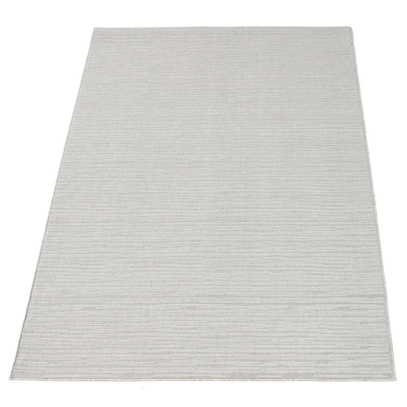 Ensemble de tapis gris intérieur / extérieur, Rectangle 3 pi 11 po x 5 pi 7 po