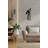 Stylish Decorative Metal Wall Accessory, 47.6 x 18.9 inches | Durable Metal (Thickness: 0.05 inches) & Wood (Thickness: 0.1 inches) | Perfect for Home Decor, Modern Aesthetic & Unique Touch in Any Room