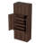 Kitchen Pantry with 6 Doors and pull-out Shelves