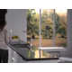 90 Degree Pull Out Single Handle Kitchen Faucet with Duralock™