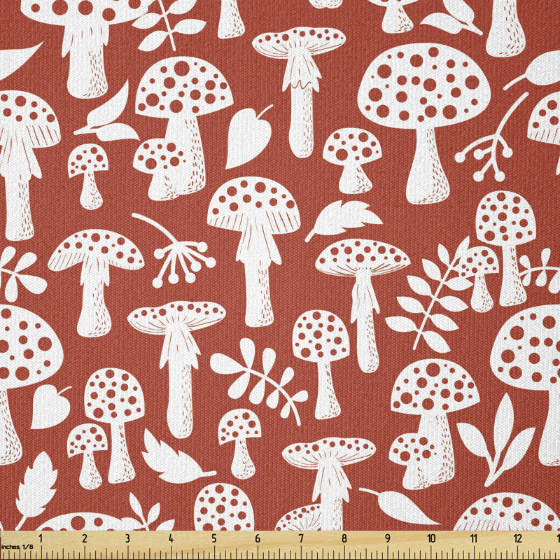 Devena Leaves Berries Poisonous Plants Multi-Purpose Fabric