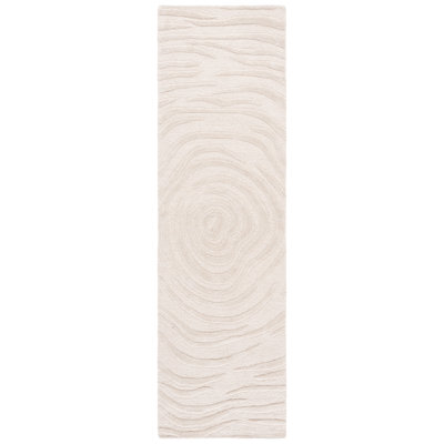Glamour Hand Tufted Wool; Viscose; Cotton Abstract Indoor Rug