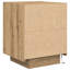 45cm W Manufactured Wood Bedside Table