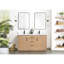 Meuble-lavabo double 60 po Cloverfield-93496137-93496138