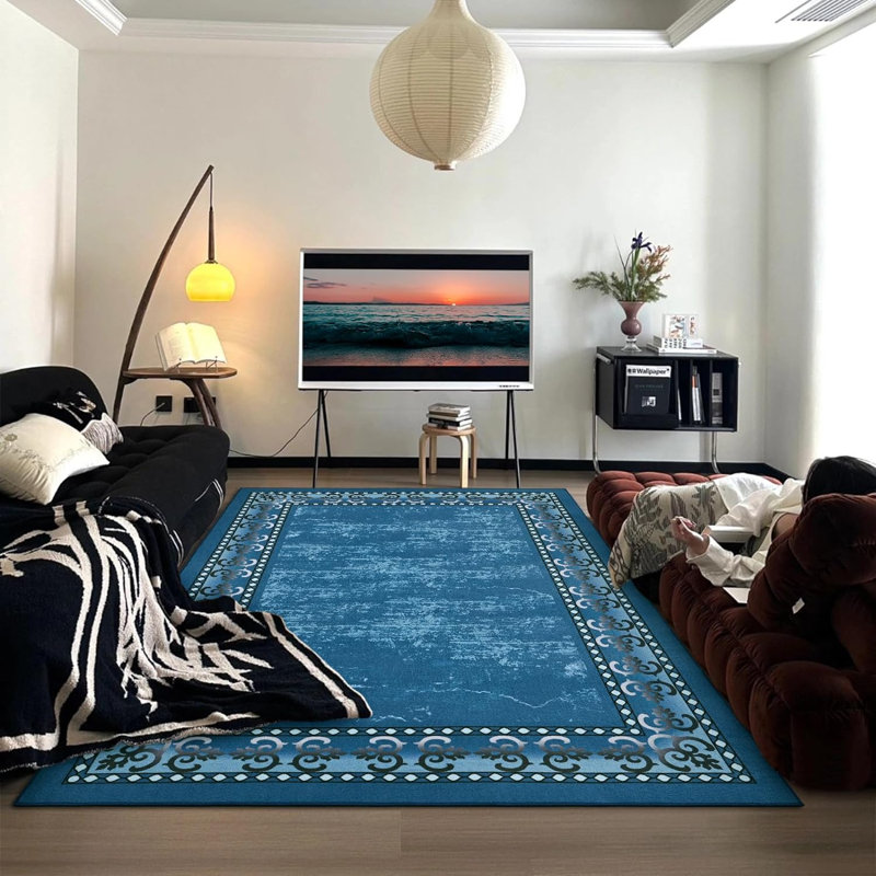 Fillender Floral Indoor Rug, Rectangle 4' x 6'