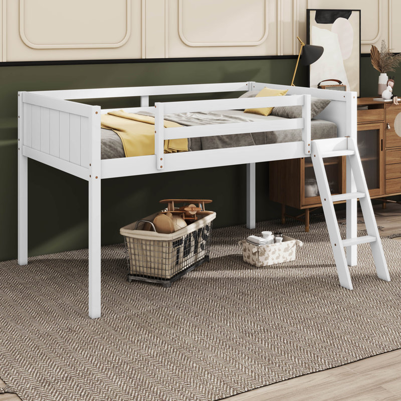 Lit pour chambre Kiersti, Blanc
