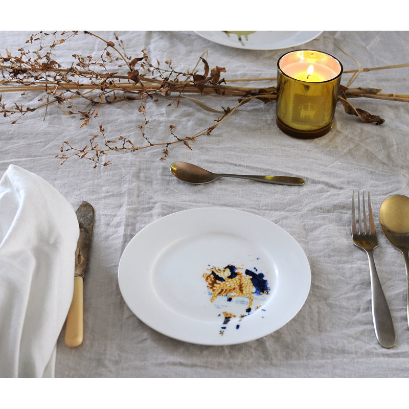 Brochard 16.5cm Bone China Dinner Plate