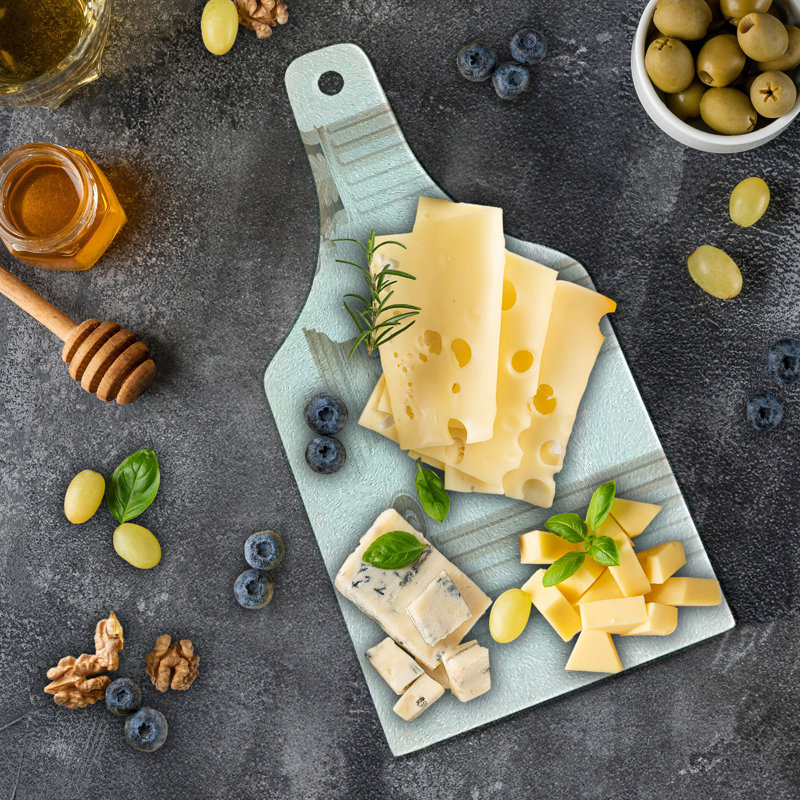 Planche à découper en verre trempé Ambiconne