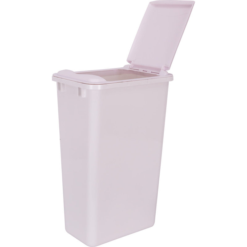 White Lid for 50 Quart Plastic Waste Container, White