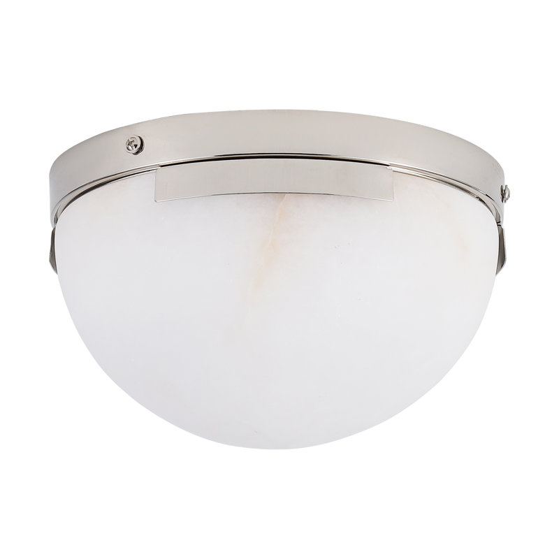 Plafonnier encastré en albâtre Hottenrott, Argent argent