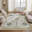 Sundara Botanique Warm Stone Multi Wool Hand-Tufted Area Rug-171866395-171866394