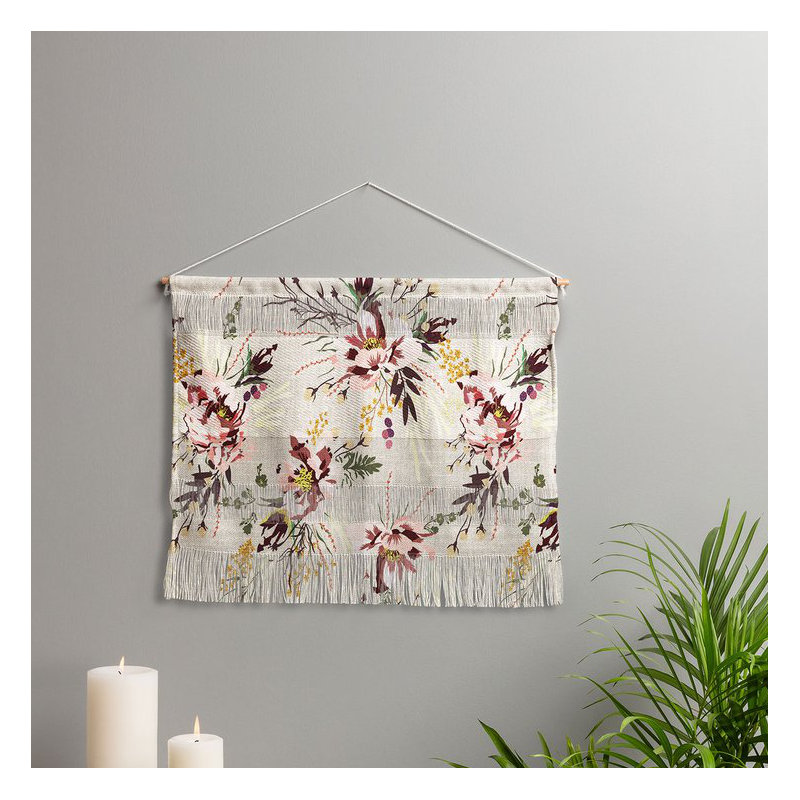 Tenture murale Stahl Holli Zollinger Poppy Wild, H 16 po x l 22 po x P 0,125 po