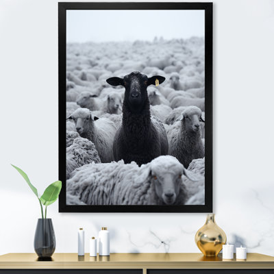 Solitude Goat - Goat Animal Wall Art