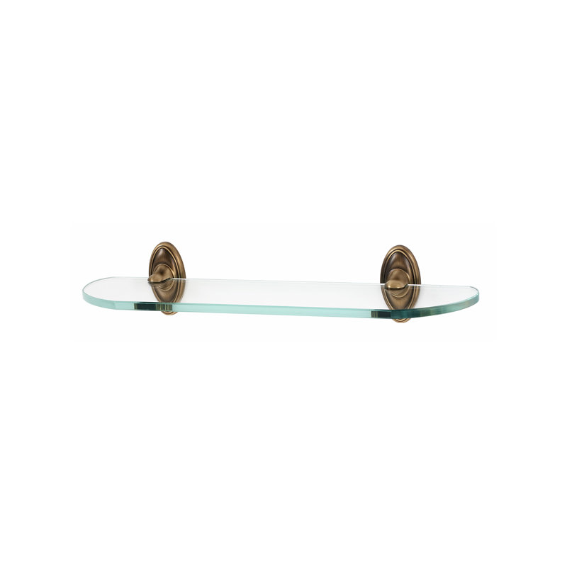 Classic Traditional Wall Shelf, Antique English Matte