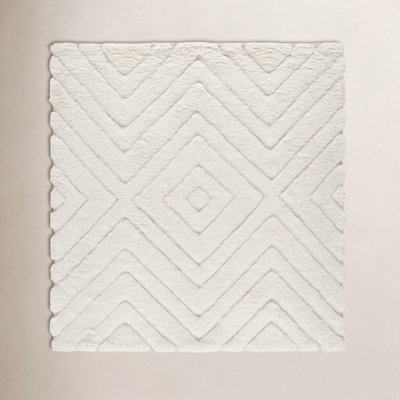 Dabria Hand-Woven Chevron Wool Rug